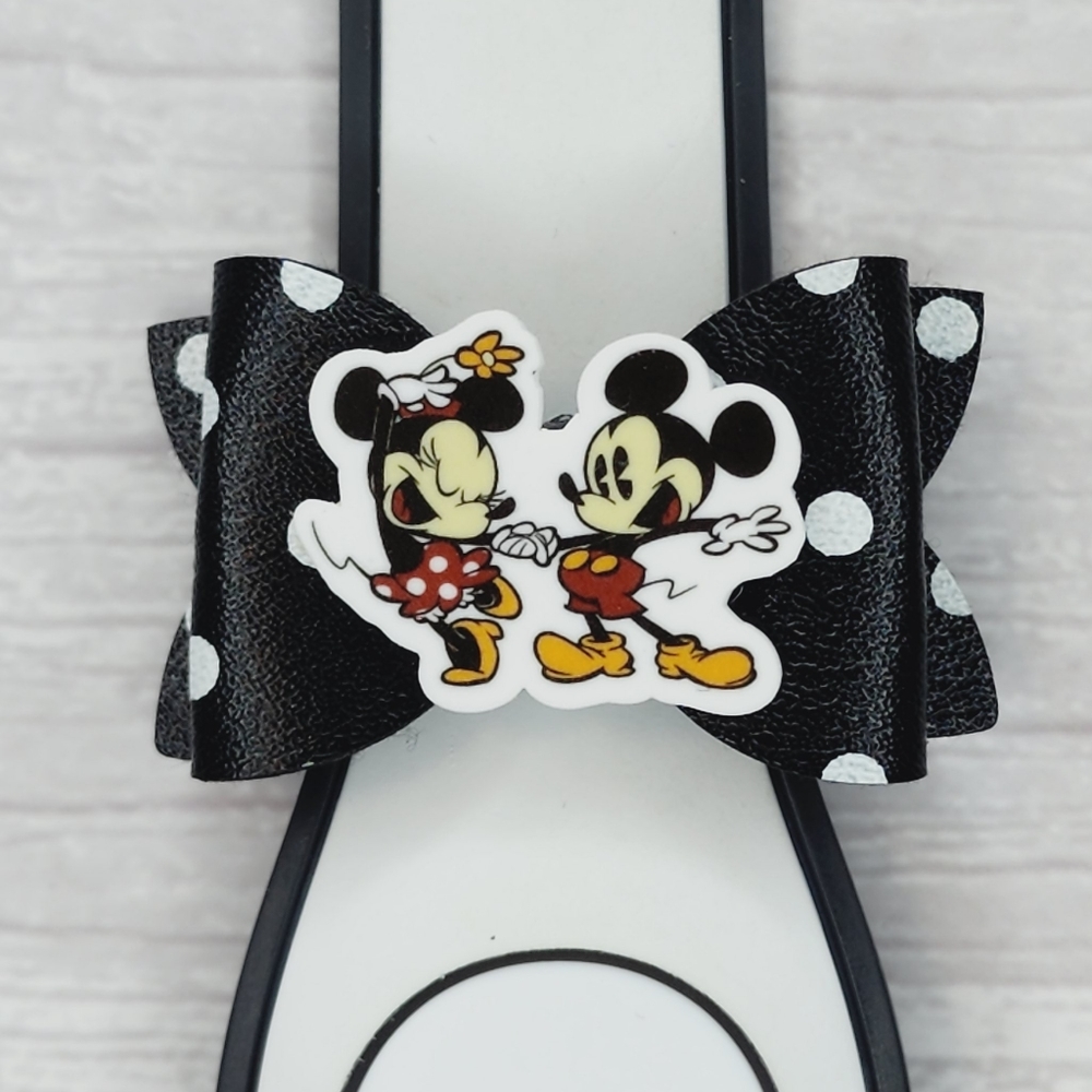 Mickey and Minnie Magic Band Bow